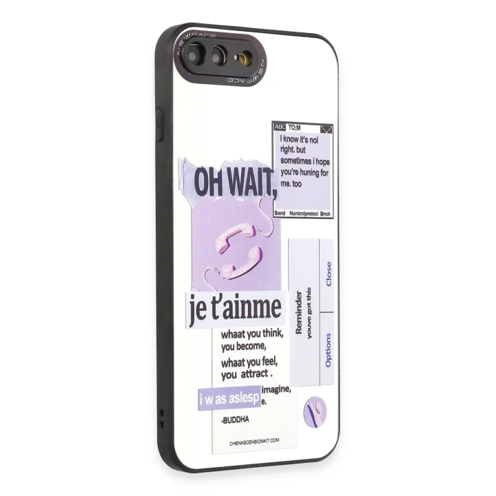 Mey İthalat®  iPhone 7 Plus Kılıf Mirror Desenli Kapak - Mirror - 4