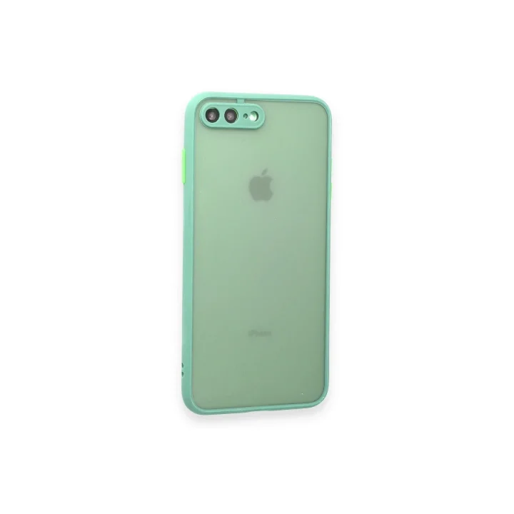 Mey İthalat®   iPhone 7 Plus Kılıf Montreal Silikon Kapak - Turkuaz