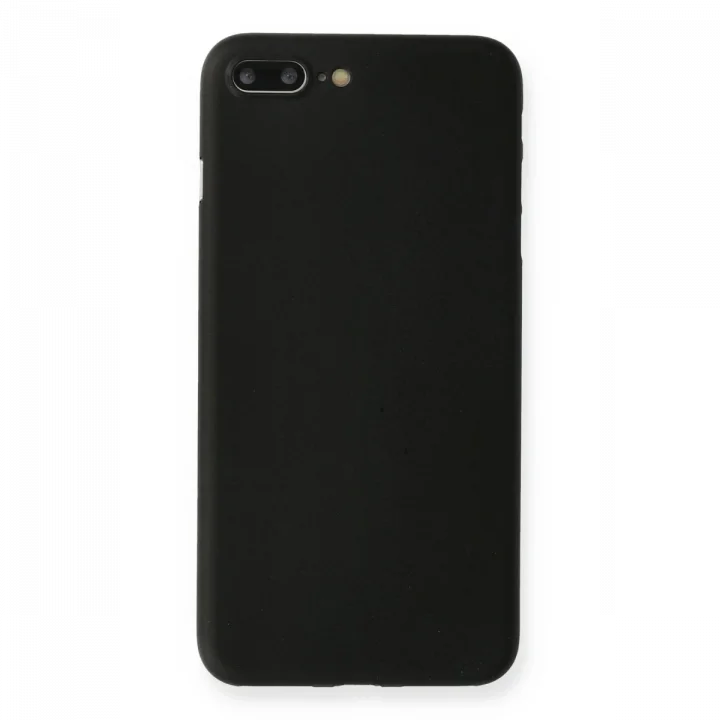 Mey İthalat®  iPhone 7 Plus Kılıf PP Ultra İnce Kapak - Siyah
