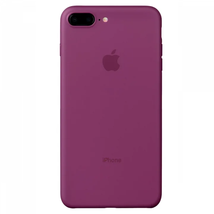 Mey İthalat®  iPhone 8 Plus Kılıf PP Ultra İnce Kapak - Pembe