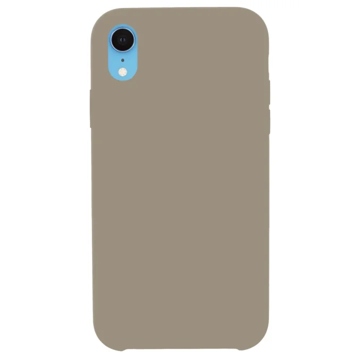 Mey İthalat®  iPhone XR Kılıf Lansman Legant Silikon - Bej