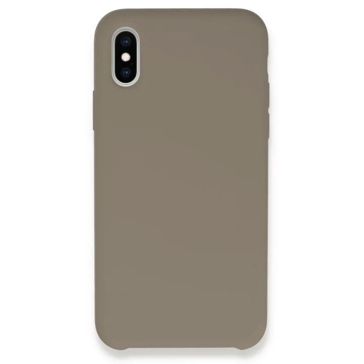 Mey İthalat®   iPhone XS Max Kılıf Lansman Legant Silikon - Bej