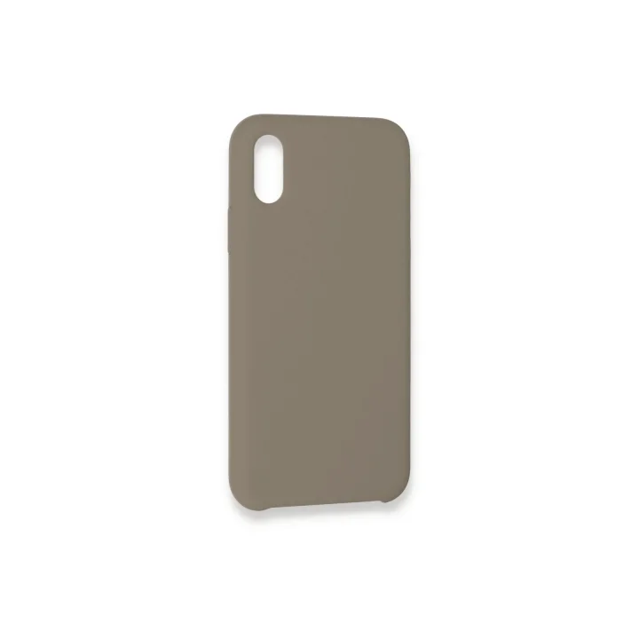 Mey İthalat®   iPhone XS Max Kılıf Lansman Legant Silikon - Bej