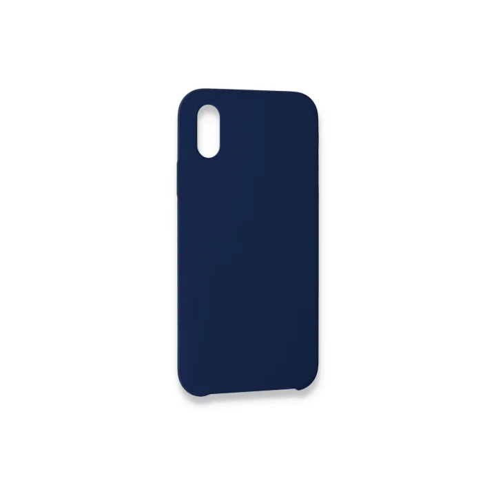 Mey İthalat®   iPhone XS Max Kılıf Lansman Legant Silikon - Lacivert