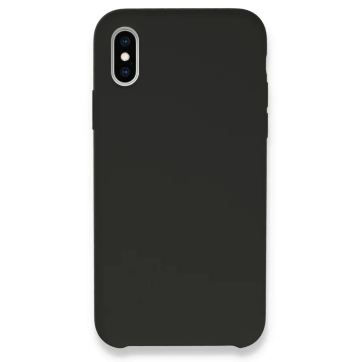 Mey İthalat®   iPhone XS Max Kılıf Lansman Legant Silikon - Siyah