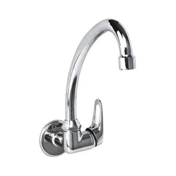 Mey İthalat® İtimat Zeta Mix 383 Duvardan Tekli Eviye Bataryası