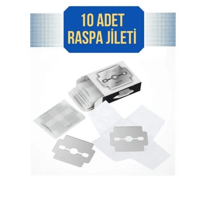 Mey İthalat® Izzy 10 ADET Ayak Taban Nasır Yedek Jileti