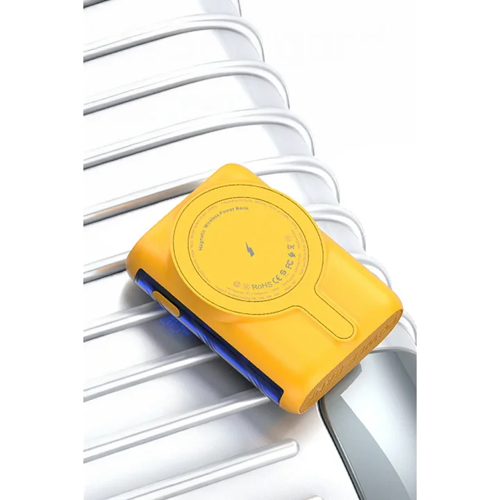 Mey İthalat®  J31 10.000 mAh 20W PD Magsafe Powerbank - Turuncu