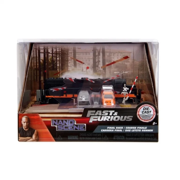 Mey İthalat® Fast & Furious Nano Train Scene Diorama