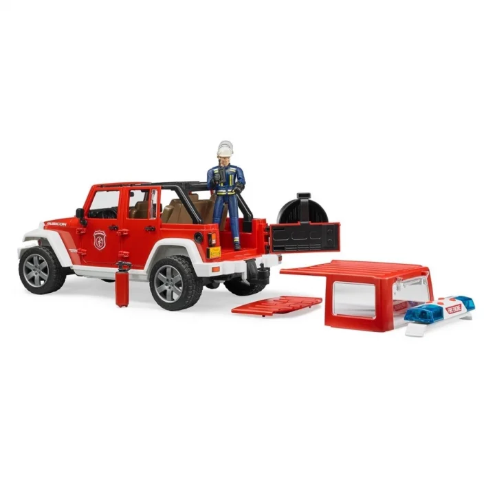 Mey İthalat® Jeep Wrangler Rubicon İtfaiye Aracı Ve İtfaiyeci BR02528
