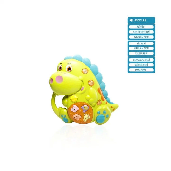 Mey İthalat® JLG-855-76A IŞIKLI VE MÜZİKLİ DİNAZOR BEBEK