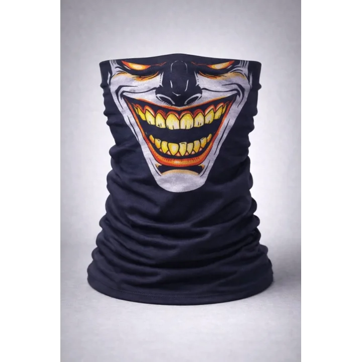 Mey İthalat® Joker Gülüşlü Maske – Çok Amaçlı Boyunluk Bandana 3 No