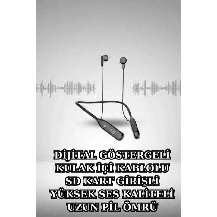 Mey İthalat® Kablolu Bluetooth Kulaklık ve Kadınlara Özel Bileklik Hediyeli Yeni Nesil Akıllı Saat 3 Kordonlu