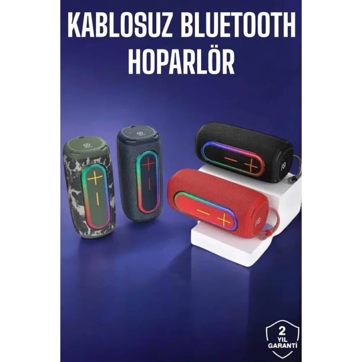 Mey İthalat® Kablosuz Bluetooth Hoparlör Taşınabilir