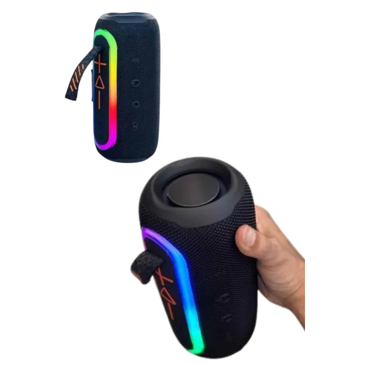 Mey İthalat® Kablosuz Bluetooth Hoparlör Taşınabilir Çoklu Bağlantılı Özelliği