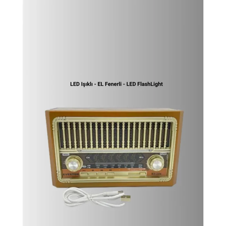 Mey İthalat® Kablosuz Bluetooth Hoparlör ve FM Radyo