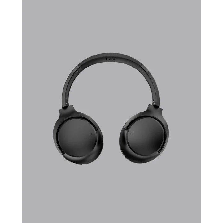 Mey İthalat® Kablosuz Bluetooth Kulaklık 5.0 18 Saat Kullanım Dinamik Sürücü Siyah