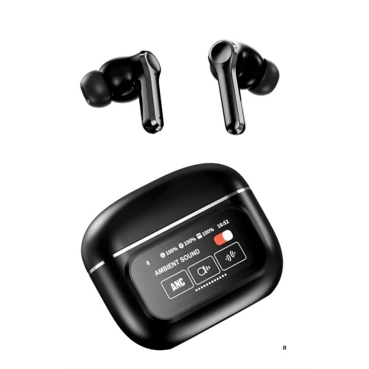 Mey İthalat® Kablosuz Bluetooth Kulaklık Pro Yeni Nesil Dokunmatik Kontrol