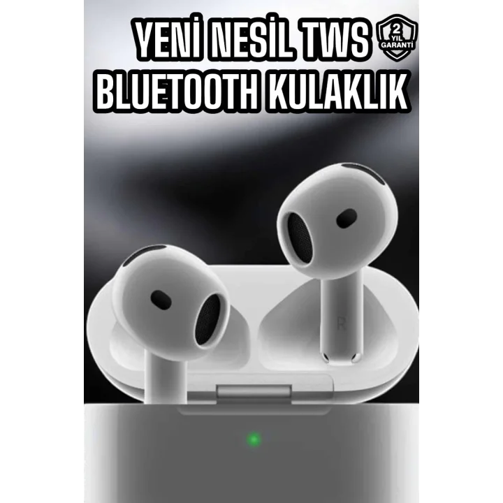 Mey İthalat® Kablosuz Bluetooth Kulaklık TWS ANC Özelliği Yüksek Ses Kaliteli