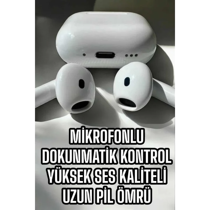 Mey İthalat® Kablosuz Bluetooth Kulaklık TWS ANC Özelliği Yüksek Ses Kaliteli