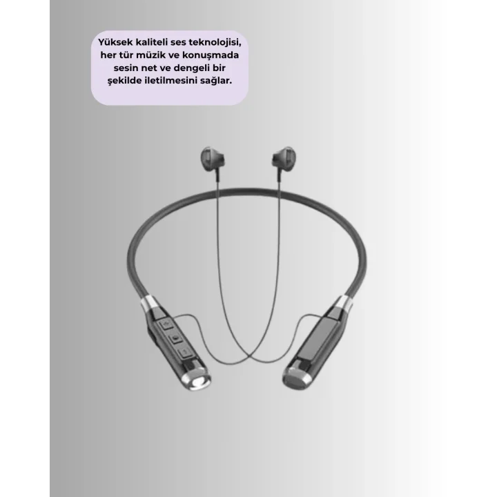 Mey İthalat® Kablosuz Dokunmatik Bluetooth Kulaklık – Gürültü Azaltma ve Net Ses Teknolojisi