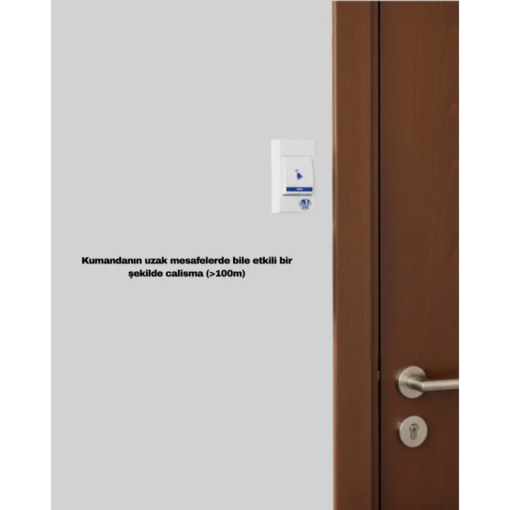 Mey İthalat® Kablosuz Kapı Zili Düzenli ve Konforlu Yaşam Alanları İçin