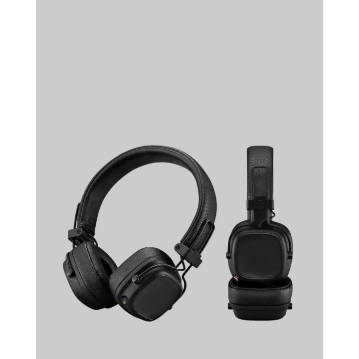 Mey İthalat® Kablosuz Kulak Üstü Bluetooth Kulaklık Güçlü Bas ve Katlanabilir Tasarım