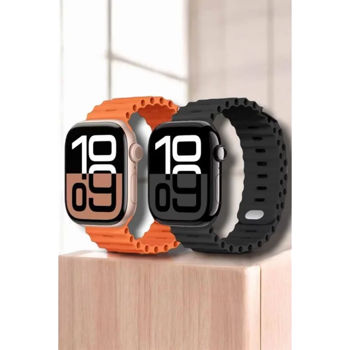 Mey İthalat® Kablosuz Şarjlı, Çağrı ve Müzik Kontrolü Sağlayan Akıllı Saat