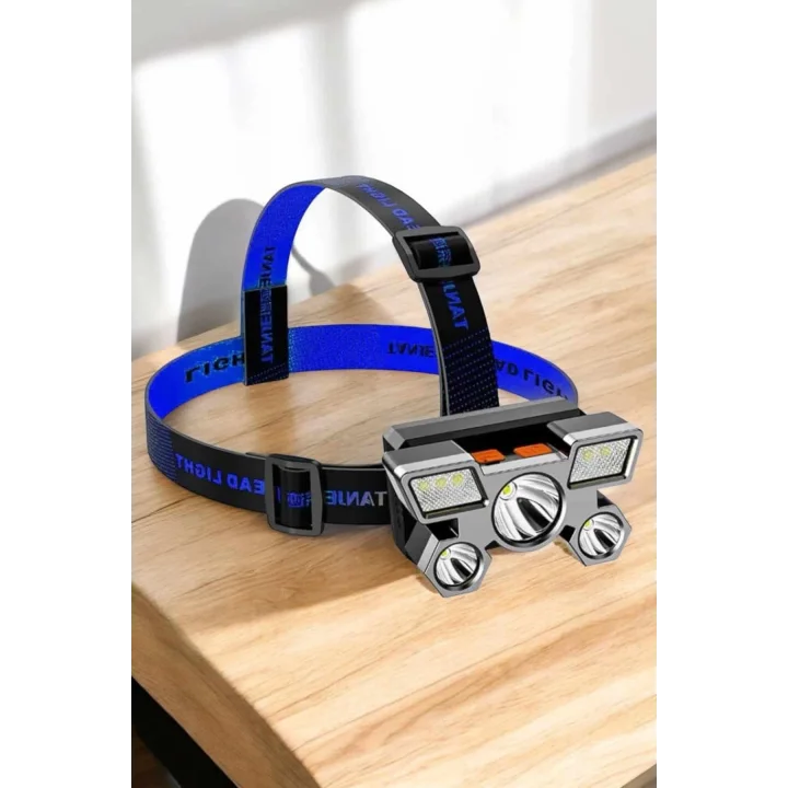 Mey İthalat® Kafa Lambası Hafif ve Esnek Çift Anahtarlı Far Led Işık