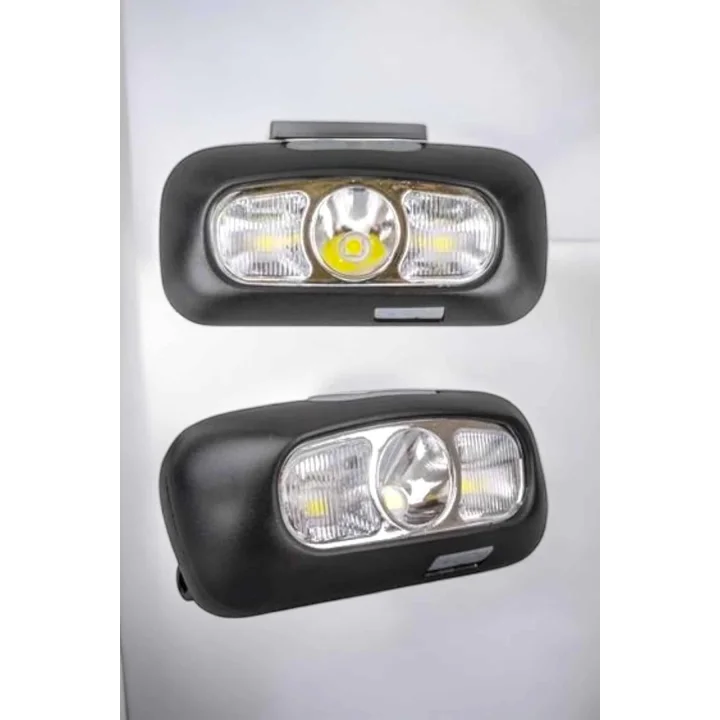 Mey İthalat® Kafa Lambası Kamp Lambası Led Işık Şarjlı Ayarlanabilir