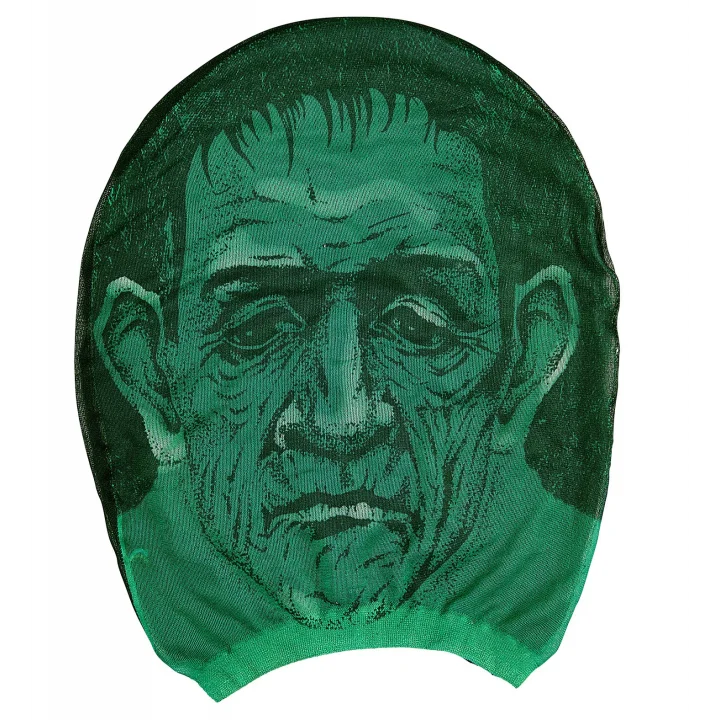 Mey İthalat® Kafaya Tam Geçmeli Bez Frankenstein Maskesi - Streç Korku Maskesi - 3D Baskılı Maske Model 5