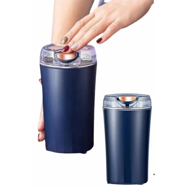 Mey İthalat® Kahve ve Baharat Öğütücü Kolay Temizlenebilir Paslanmaz Çelik Taşınabilir