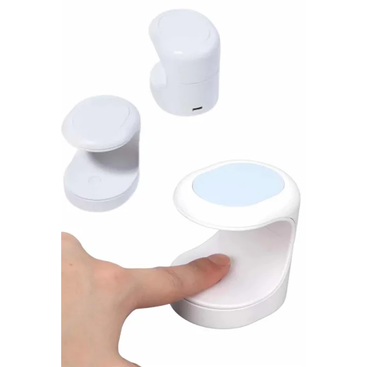 Mey İthalat® Kalıcı Oje Kurutucu UV Led Teknolojisi Taşınabilir Mini Tırnak Kurutucu