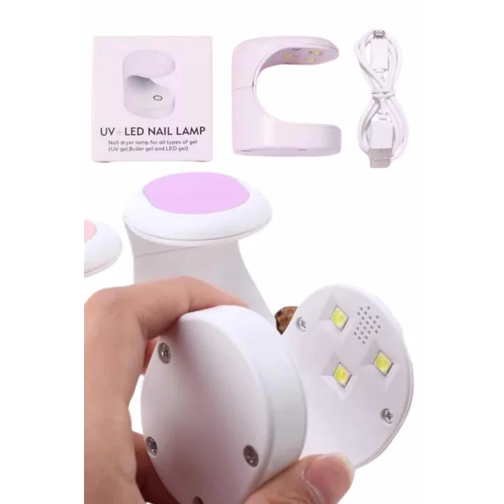 Mey İthalat® Kalıcı Oje Protez Tırnak Uv Led Kuturucu Oje Jel Tırnak Kurutucu