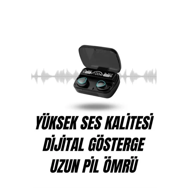 Mey İthalat® Kaliteli Akıllı Saat ve Kaliteli Bluetooth Kulaklık ANC Özelliği Uzun Pil Ömrü