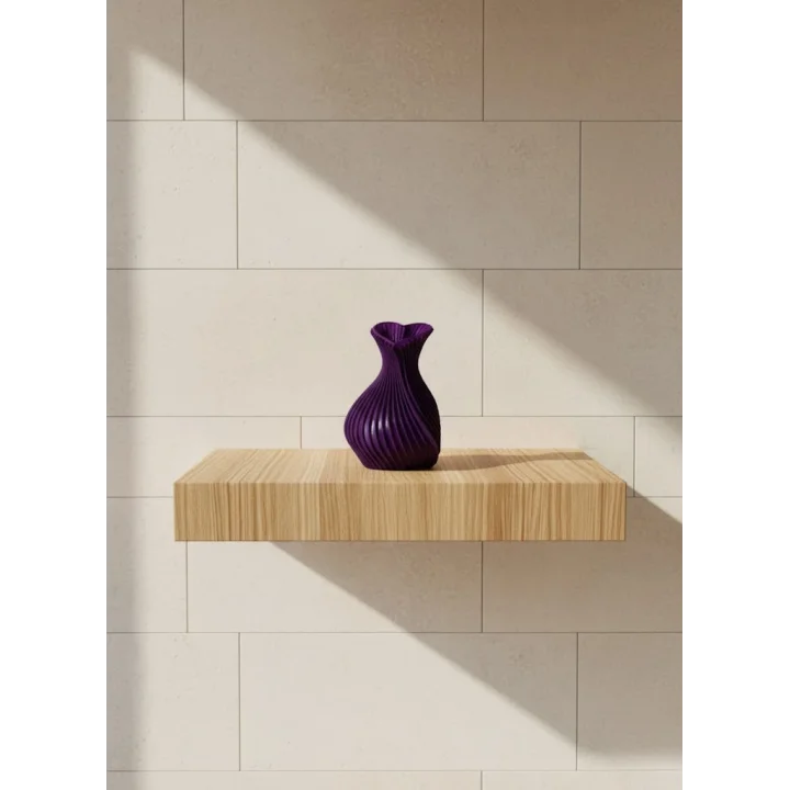 Mey İthalat® KALPLİ VAZO MOR