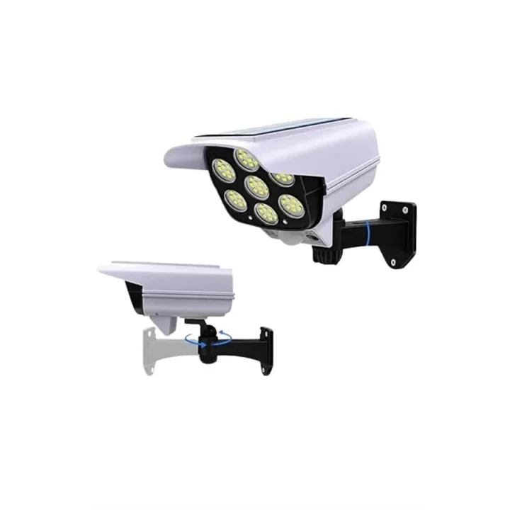 Mey İthalat® Kamera Görünümlü Led Lamba Dönebilen Bahçe Aydınlatması Duvar Lambası