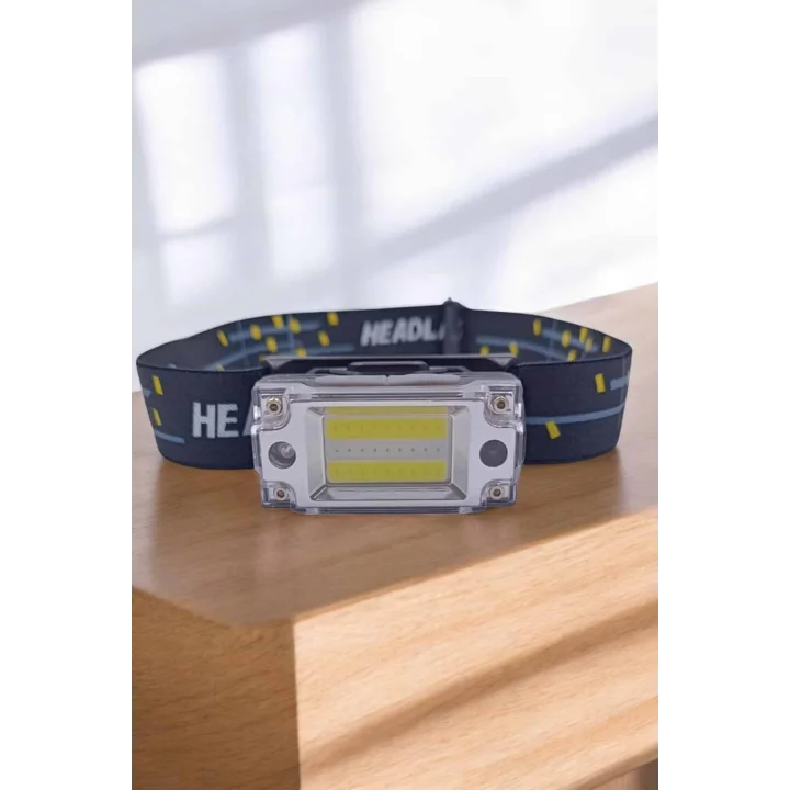 Mey İthalat® Kamp Feneri Balıkçı Feneri Başlıklı Suya Dayanıklı Kafa Lambası