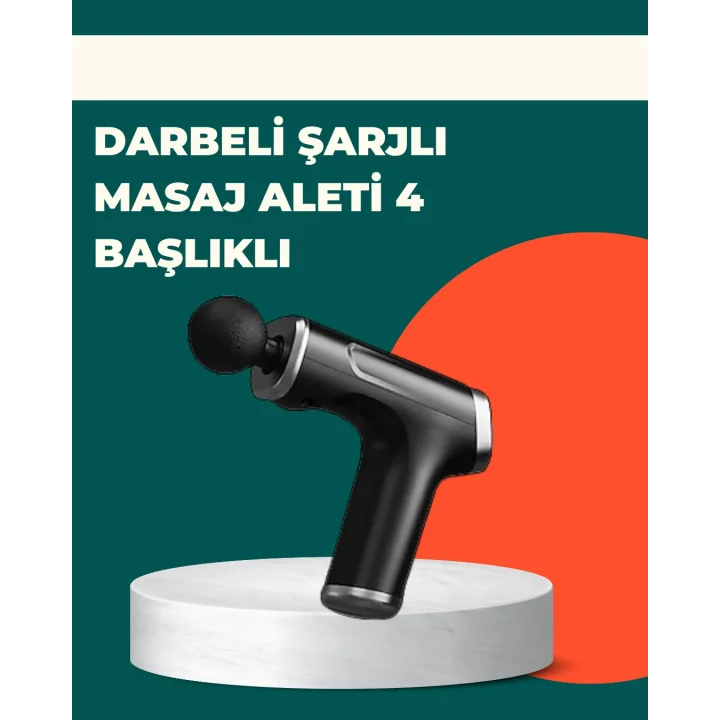 Mey İthalat® Kas Yorgunluğu Giderici Vücut Masaj Tabancası
