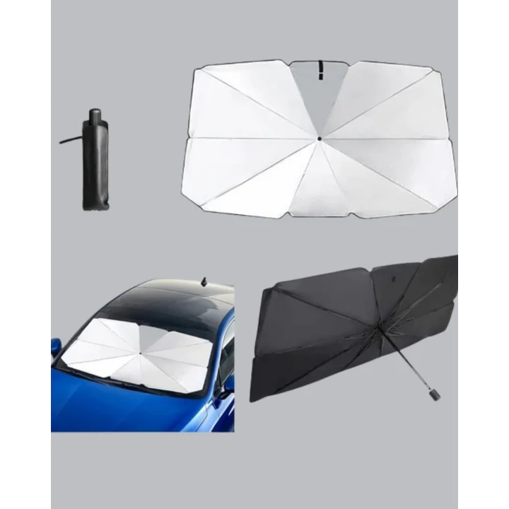 Mey İthalat® Katlanabilir Oto Güneşlik - 125x65 cm