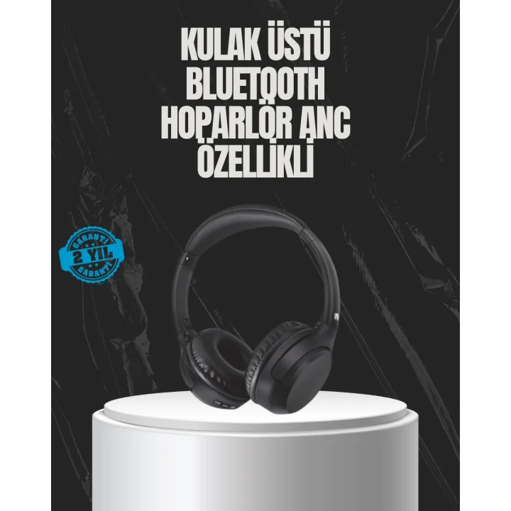 Mey İthalat® Katlanabilir USB-C Şarjlı Bluetooth Kulaklık