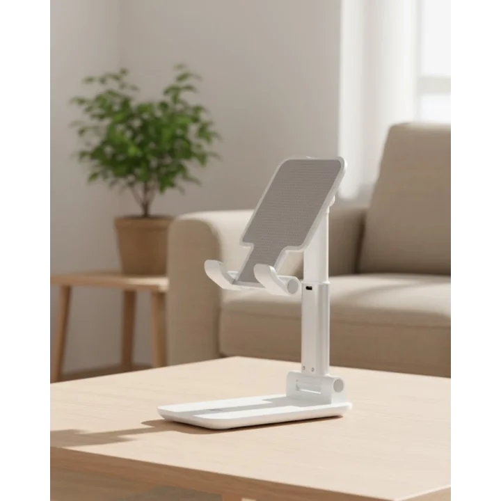 Mey İthalat® Kaymaz Silikon Yüzeyli Ergonomik Telefon Standı