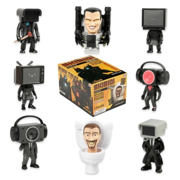 Mey İthalat® KBD00000 Skibidi Toilet Figür Surpriz Paket