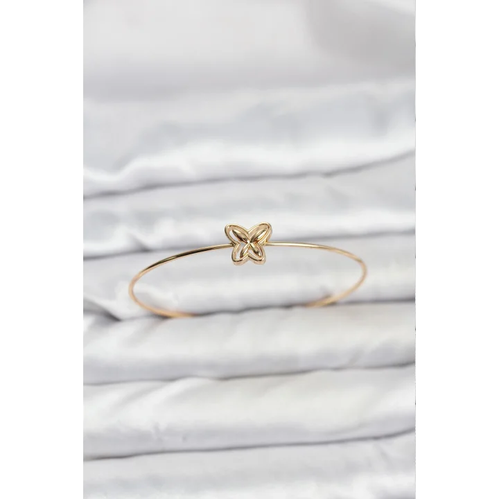 Mey İthalat® Kelebek Model Gold Renk Bileklik