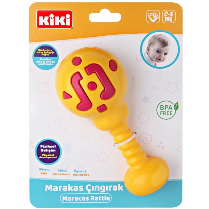 Mey İthalat® Kiki Marakas Çıngırak AE-1910
