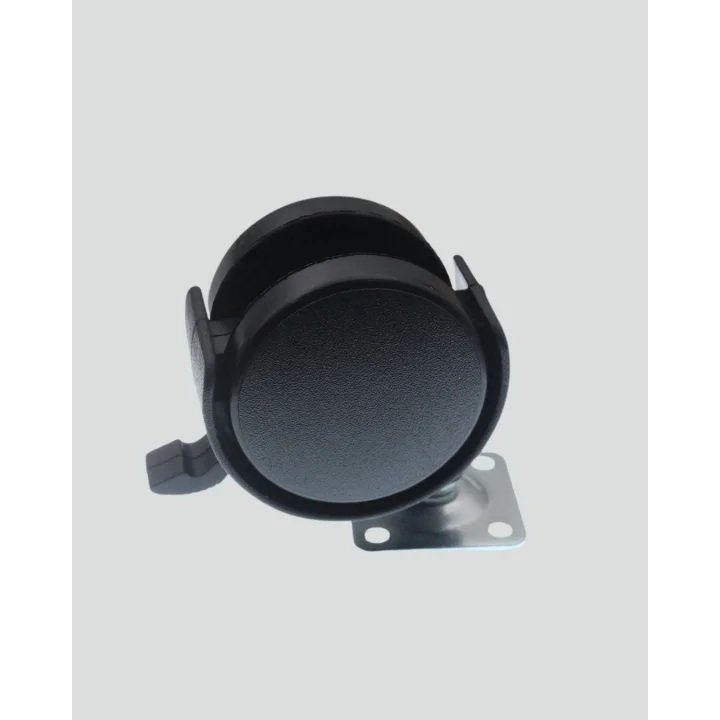 Mey İthalat® Kilitli Mobilya Ayağı 6 cm 4’lü Set Zemin Korumalı