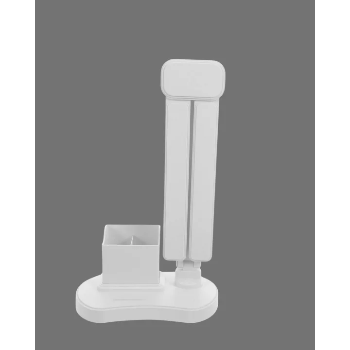 Mey İthalat® Kısılabilir LED Masa Lambası – Kalemlik, Telefon Standı ve Okuma Işığı Bir Arada