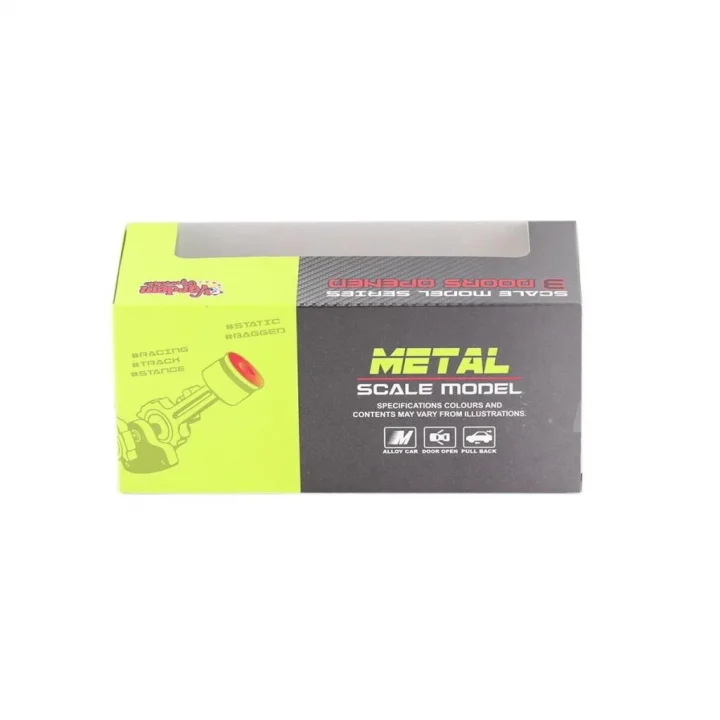 Mey İthalat® KM-36201A-Kutulu Çek Bırak 1:36 Metal Araba