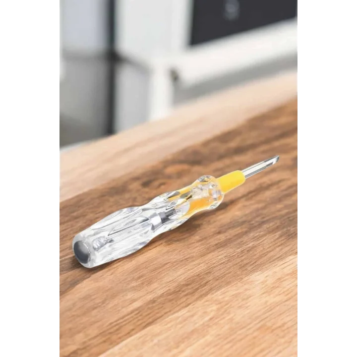 Mey İthalat® Kontrol Kalemi Nikel Kaplama Çift Başlıklı Test Cihazı