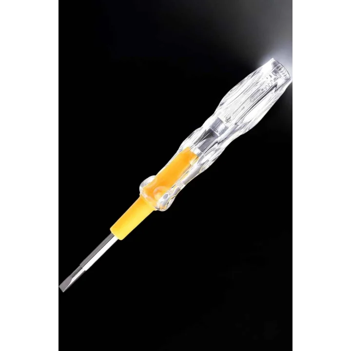 Mey İthalat® Kontrol Kalemi Nikel Kaplama Çift Başlıklı Test Cihazı